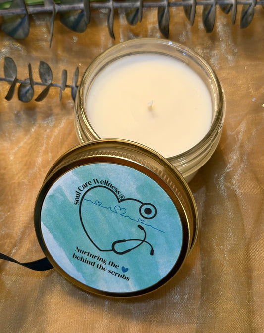 French Vanilla Aromatherapy Candle - 4oz