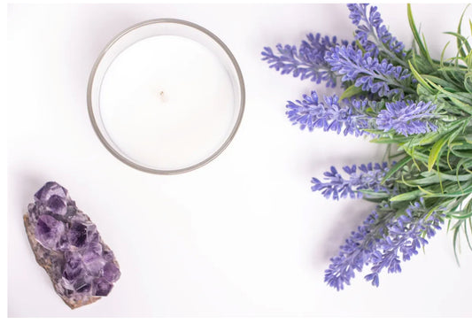 Lavender & Sea Salt Aromatherapy Candle - 4oz