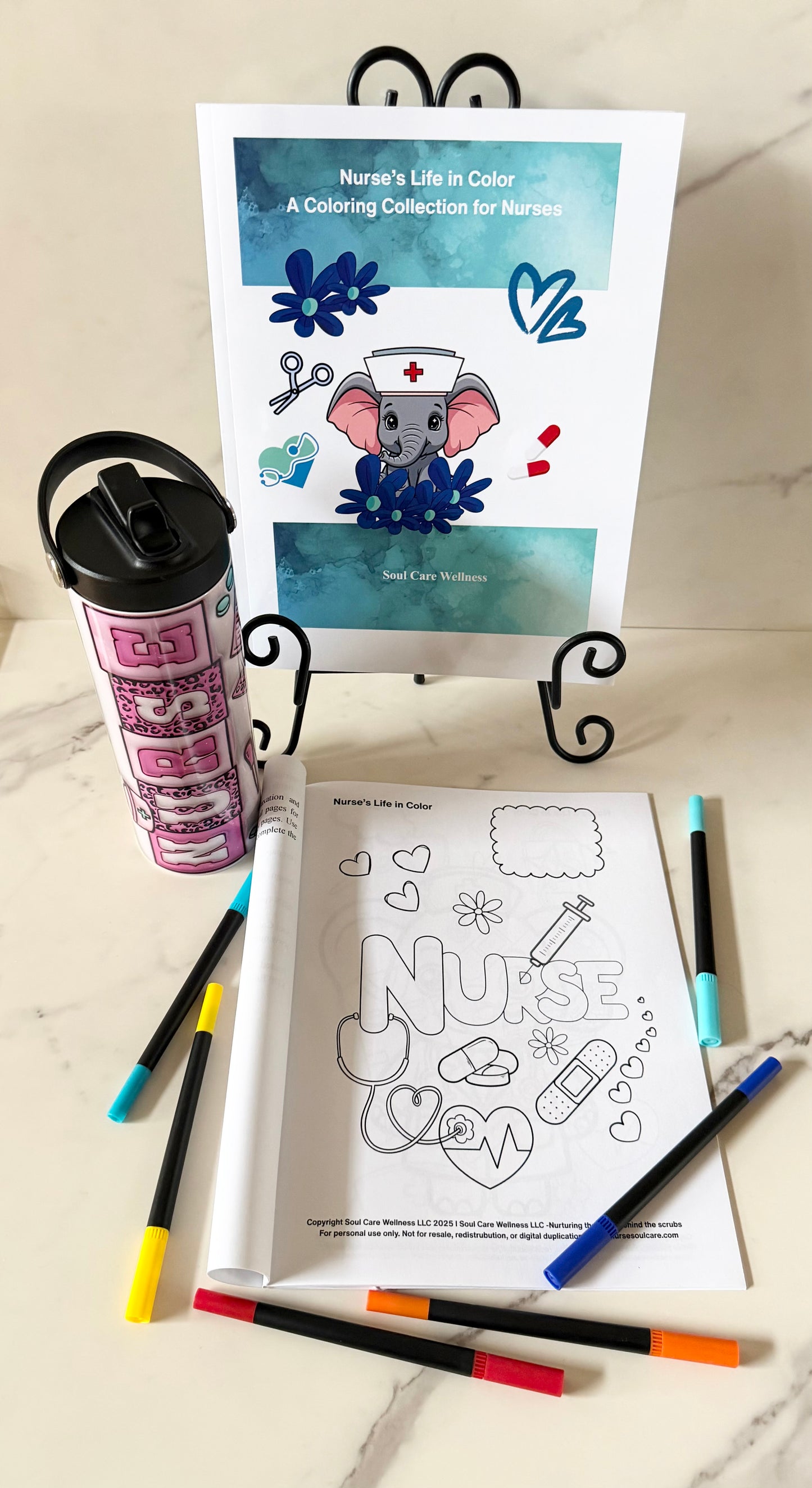 A Nurse's Life in Color - Coloring Collection for Nurses