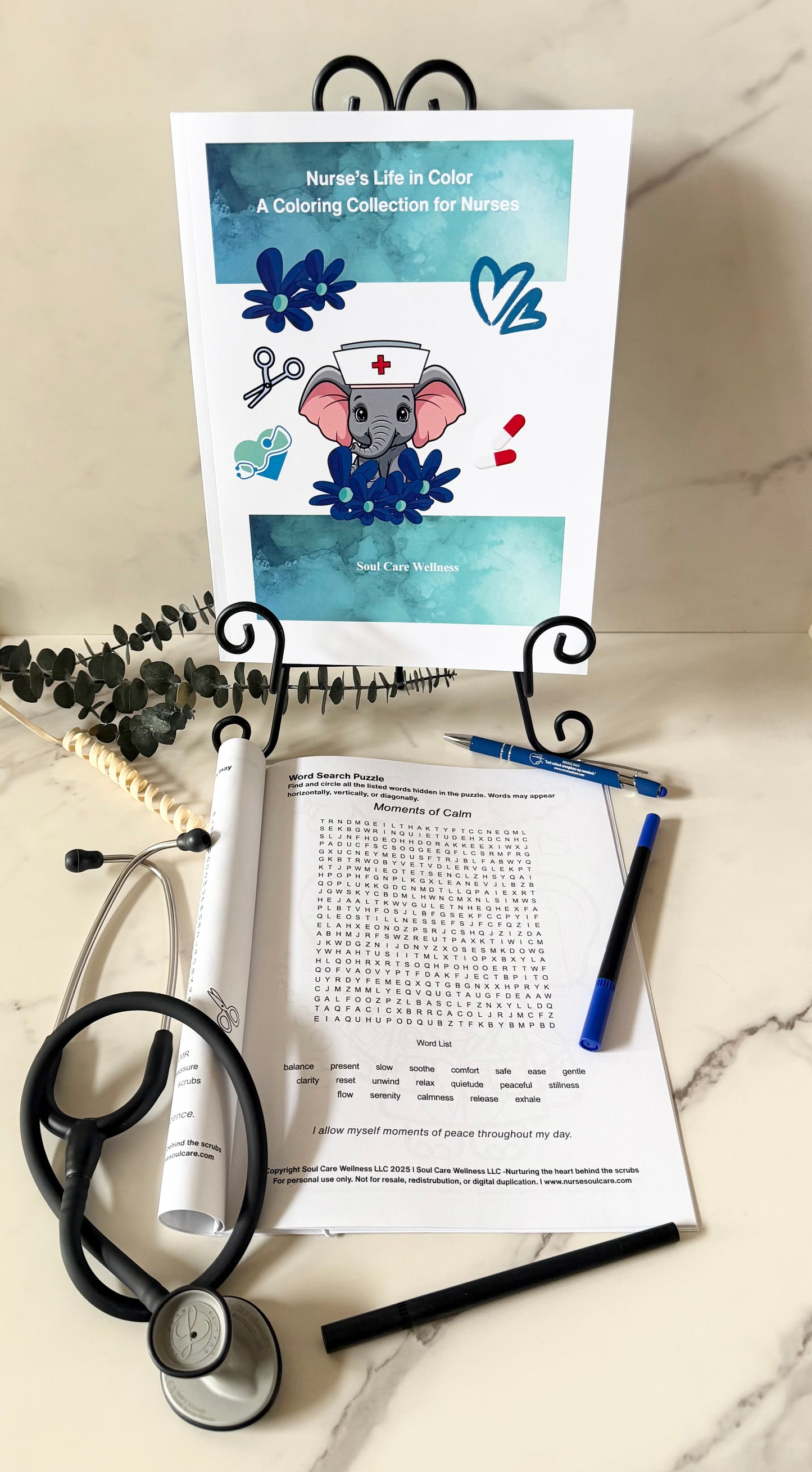 A Nurse's Life in Color - Coloring Collection for Nurses