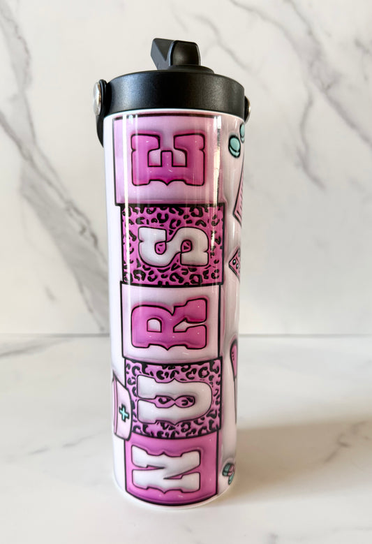 Nurse Spotted on Duty 20 oz Skinny Tumbler
