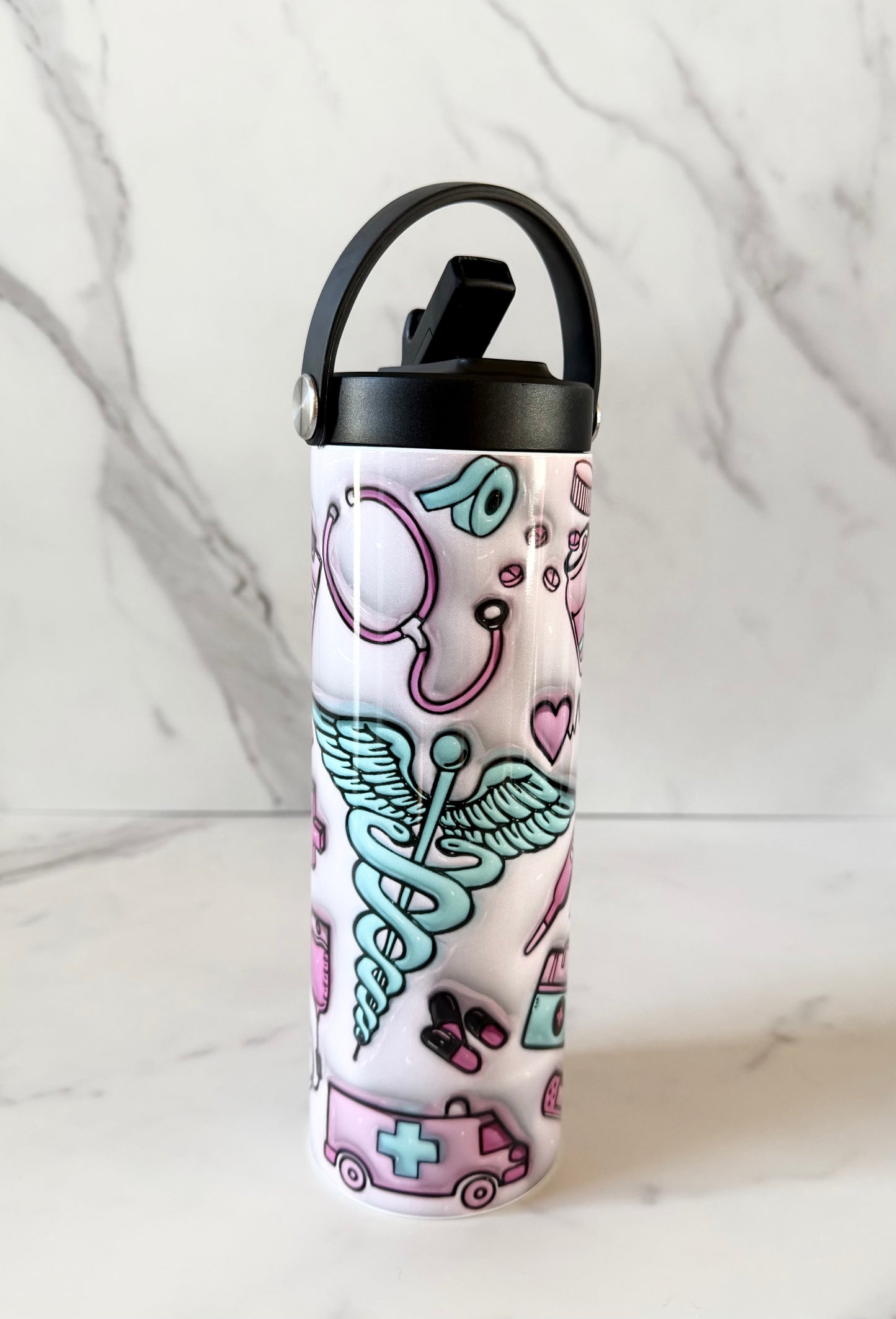 Nurse Spotted on Duty 20 oz Skinny Tumbler