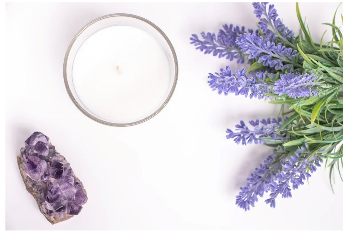 Lavender & Sea Salt Aromatherapy Candle - 4oz