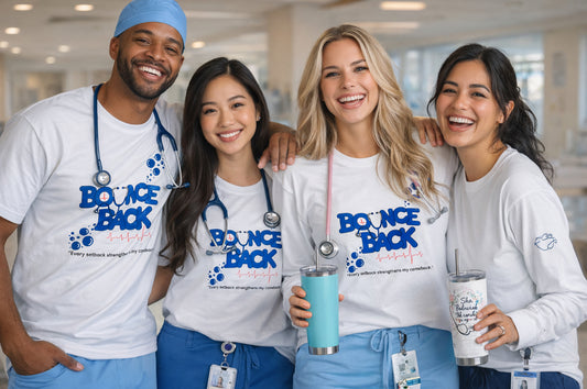 Bounce Back Affirmation T-Shirt - Long Sleeve