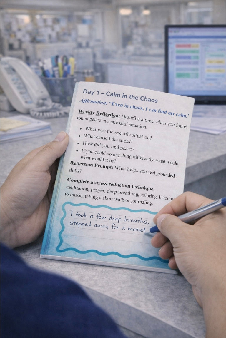 The Nurse's Soul Care Journal 30 Days of Reflection, Renewal and Resilience ISBN-13: ‎979-8902227786