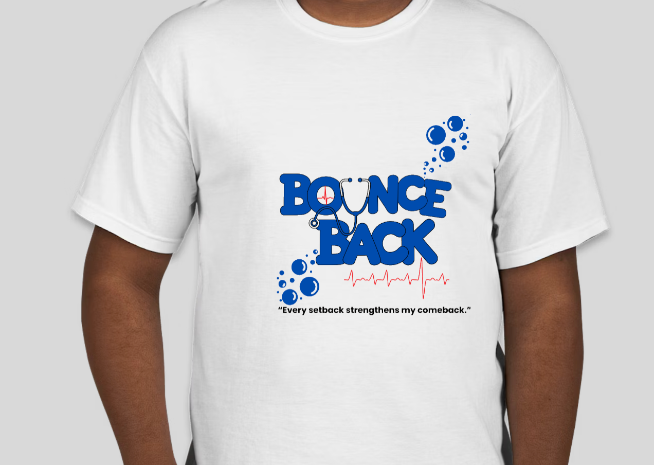 Bounce Back Affirmation T-Shirt - Short Sleeve